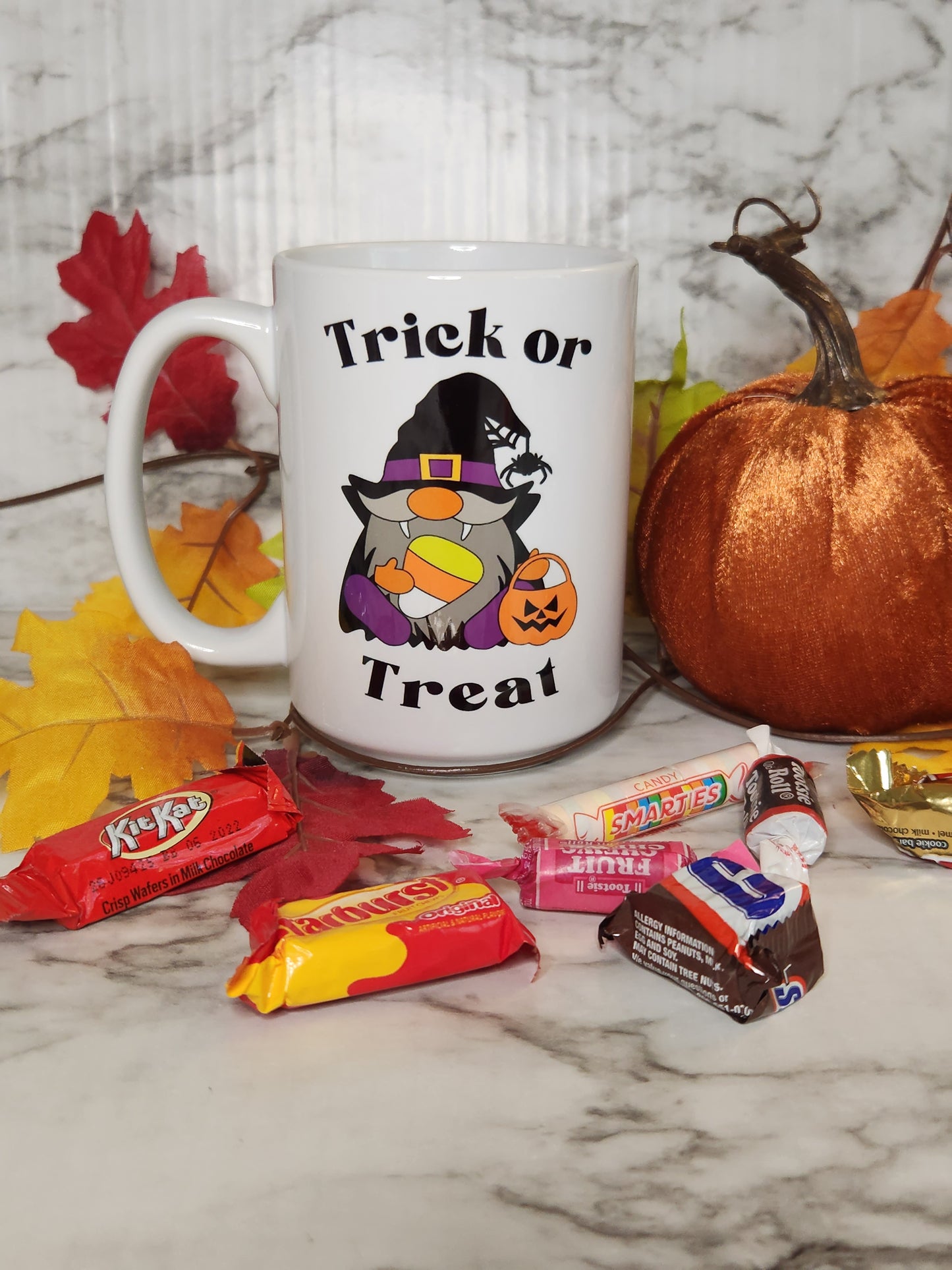 Trick or Treat Gnome Mug