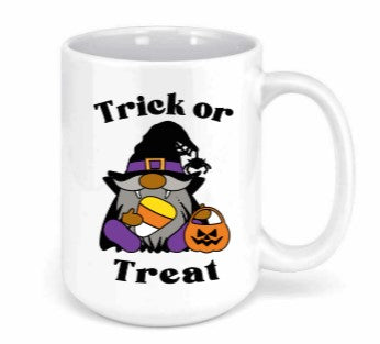 Trick or Treat Gnome Mug